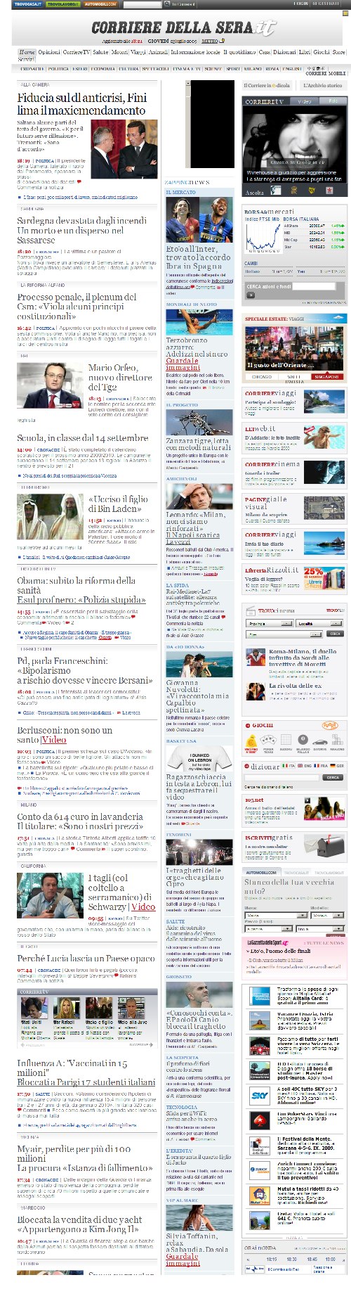 Corriere della Sera_23Jul2009