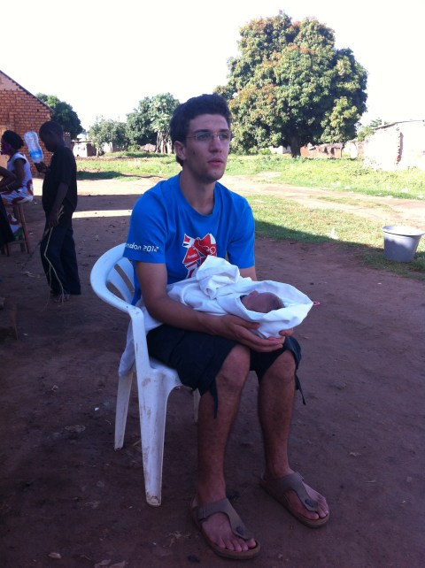 Piero and baby Gio